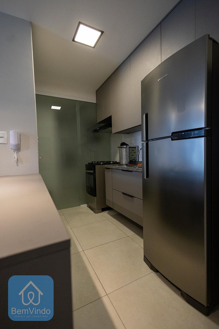 Apartamento Bem Equipado e Decorado