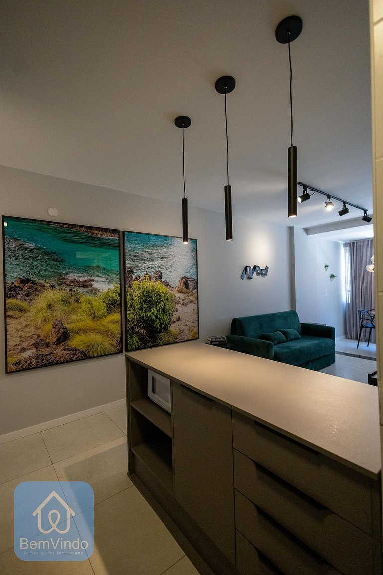 Apartamento Bem Equipado e Decorado