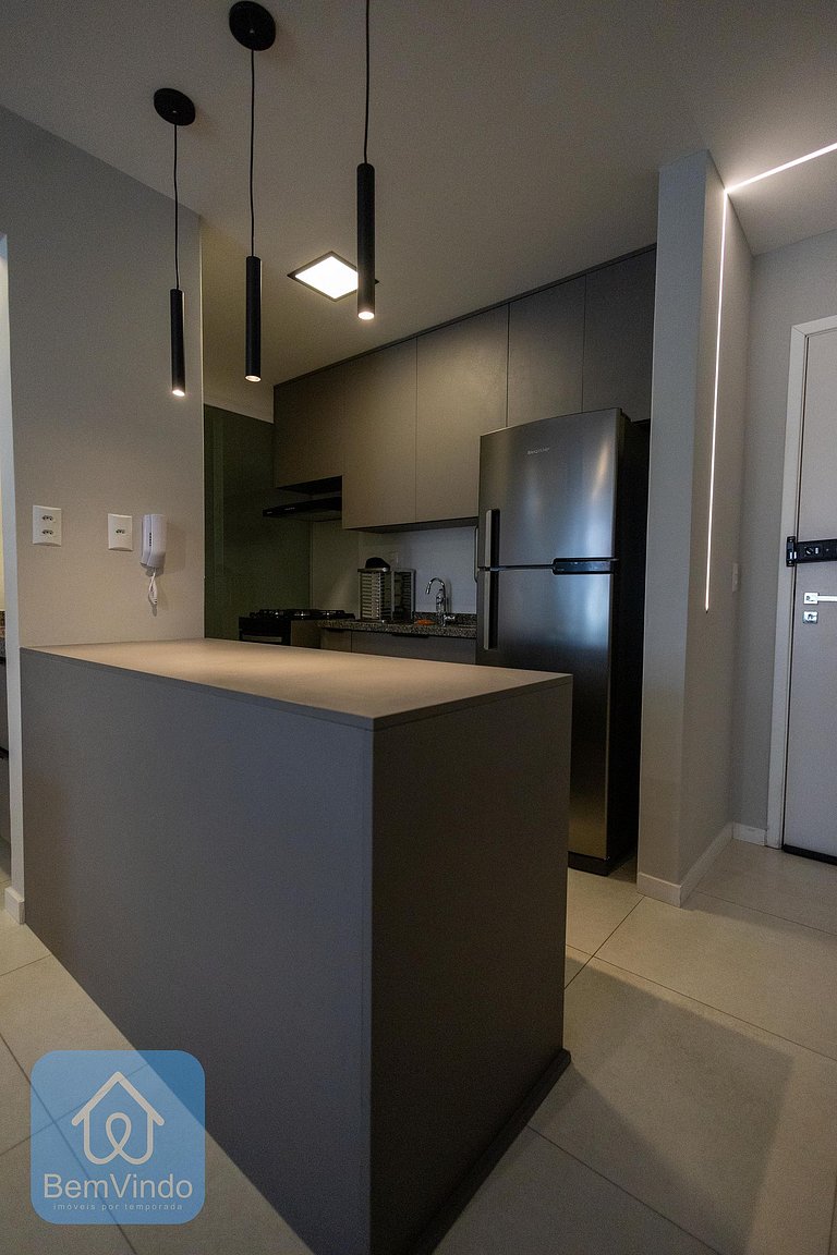 Apartamento Bem Equipado e Decorado