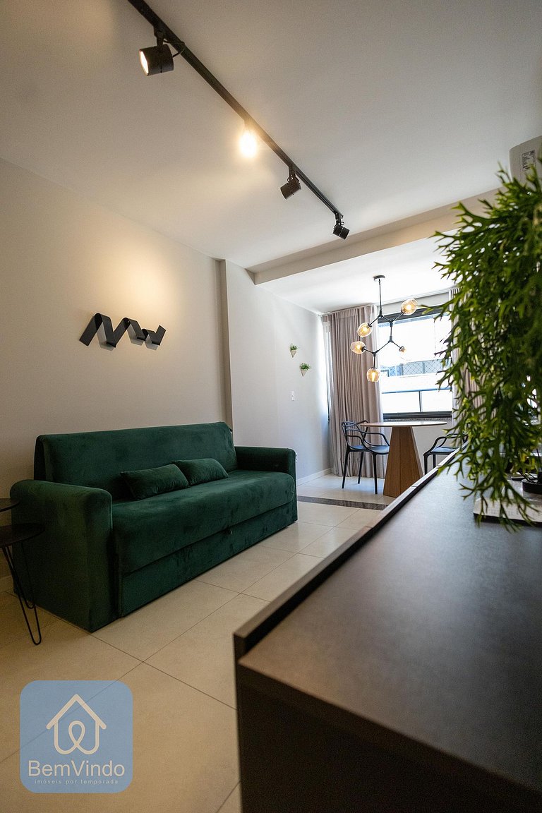 Apartamento Bem Equipado e Decorado