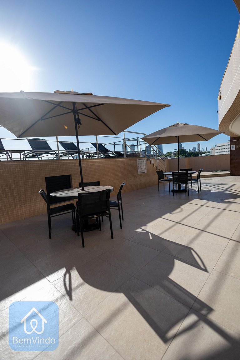 Apartamento Bem Equipado e Decorado