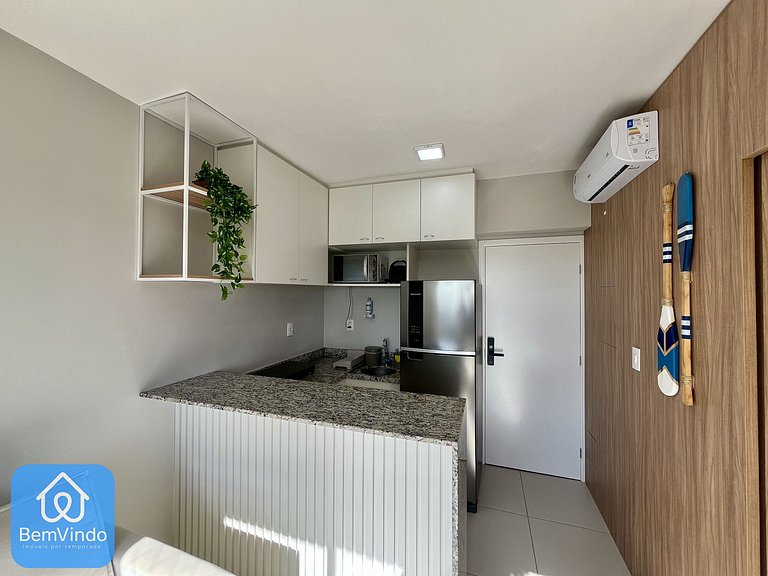 Apartamento Quarto e Sala Completo Na Barra