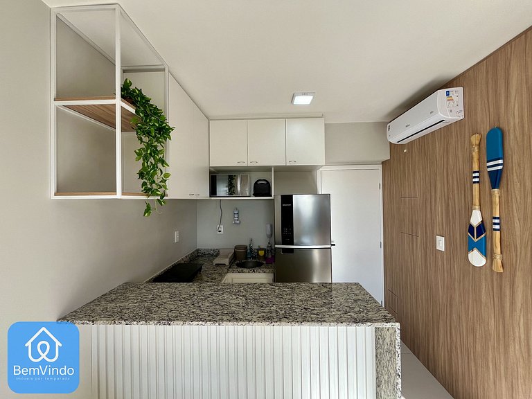 Apartamento Quarto e Sala Completo Na Barra