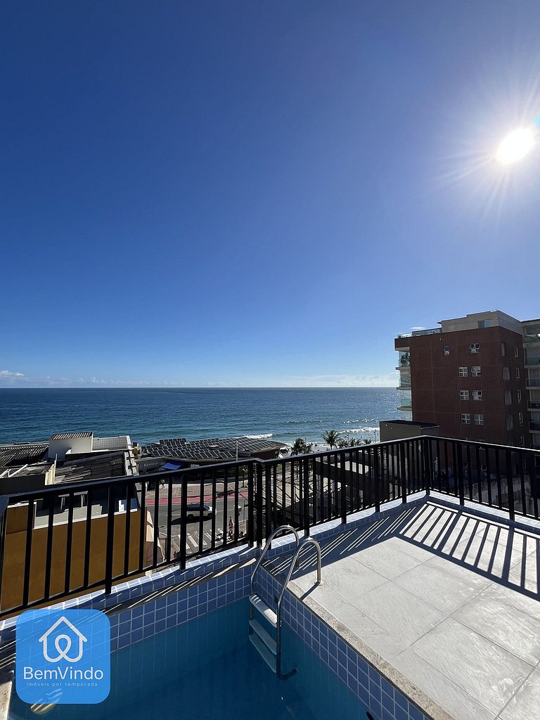 Duplex Vista Mar no Circuito do Carnaval