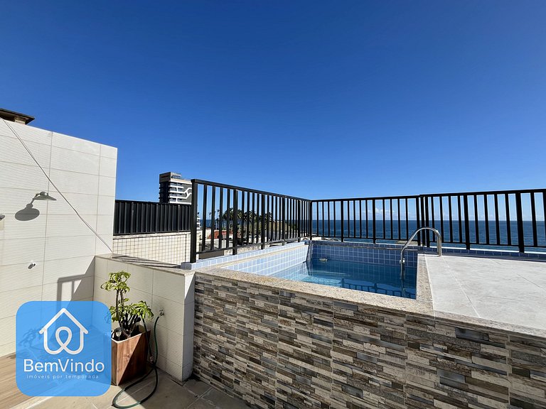 Duplex Vista Mar no Circuito do Carnaval