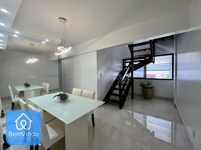 Duplex Vista Mar no Circuito do Carnaval