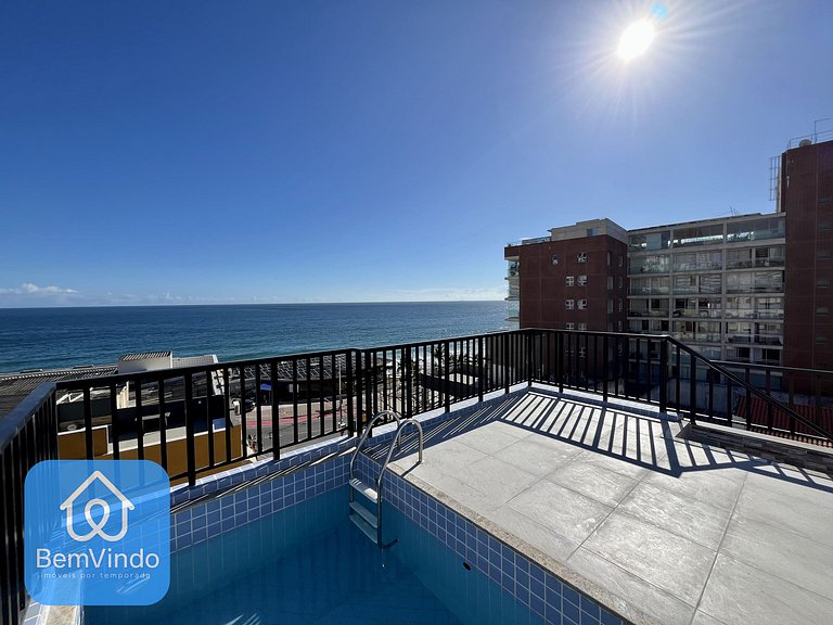 Duplex Vista Mar no Circuito do Carnaval