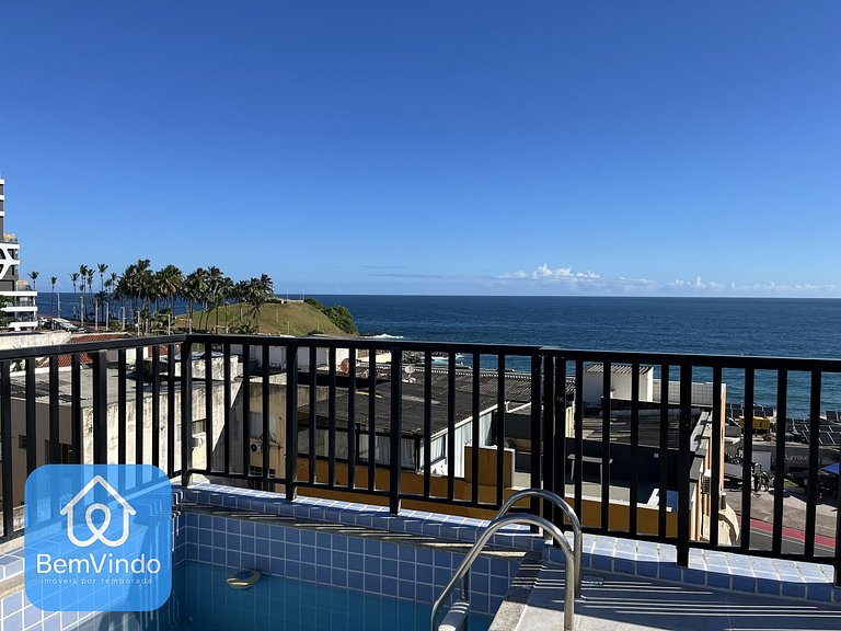 Duplex Vista Mar no Circuito do Carnaval