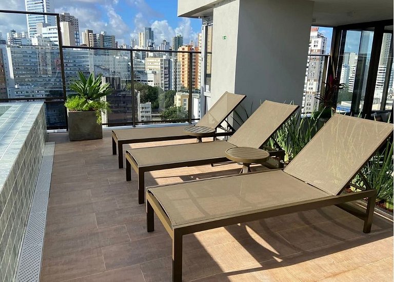 Estúdio Lindo e Completo Na Barra