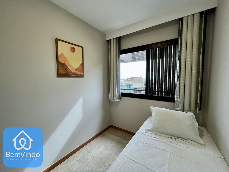 Apartamento Completo: 02 Quartos no Smart Orla