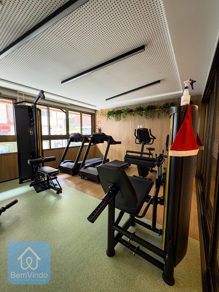 Apartamento Completo com Varanda Na Barra