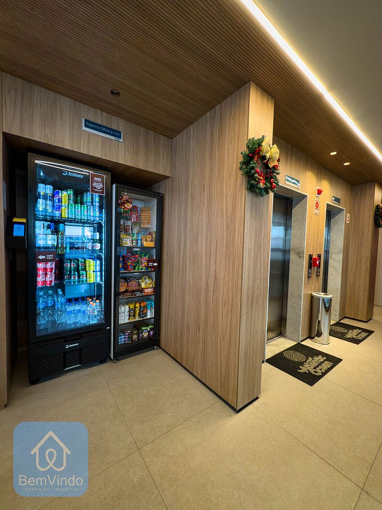 Apartamento Completo com Varanda Na Barra