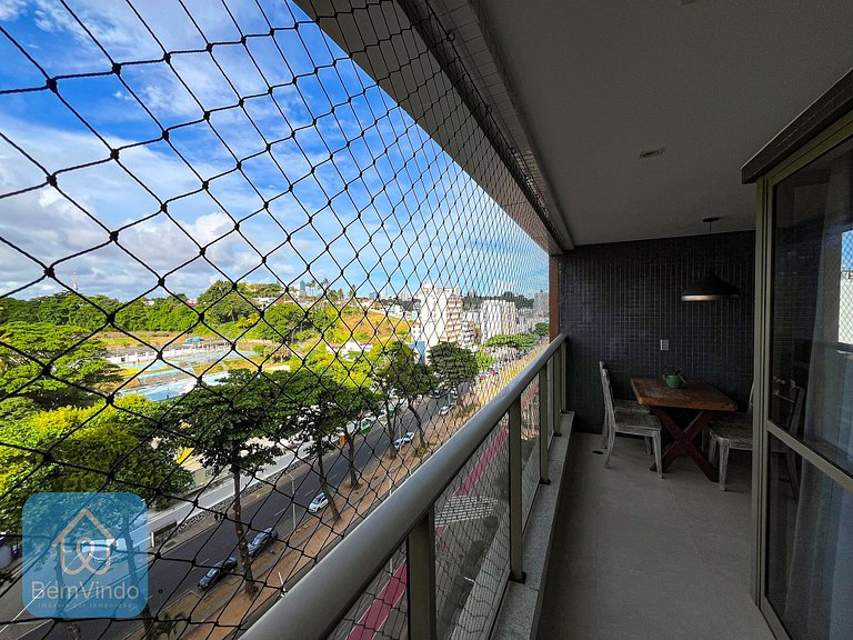 Apartamento Completo no Circuito Barra-Ondina