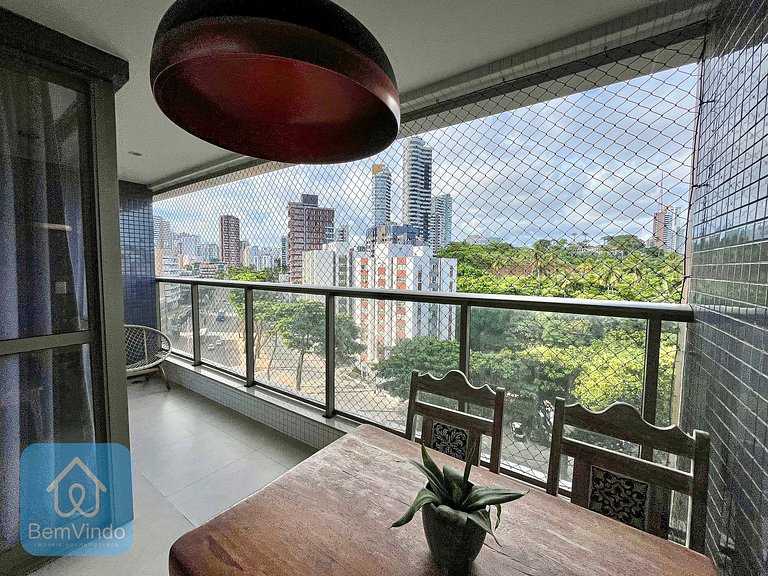 Apartamento Completo no Circuito Barra-Ondina