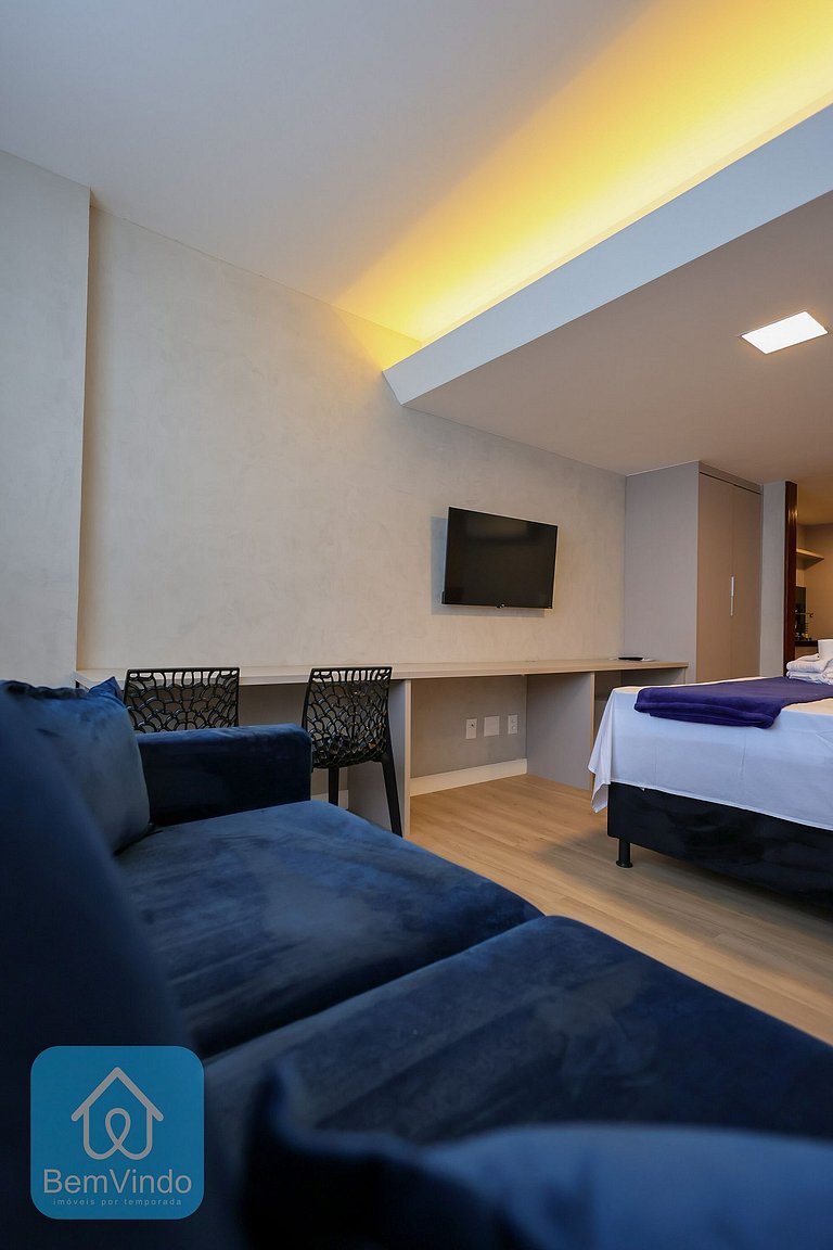 Apartamento com Linda vista da Baía