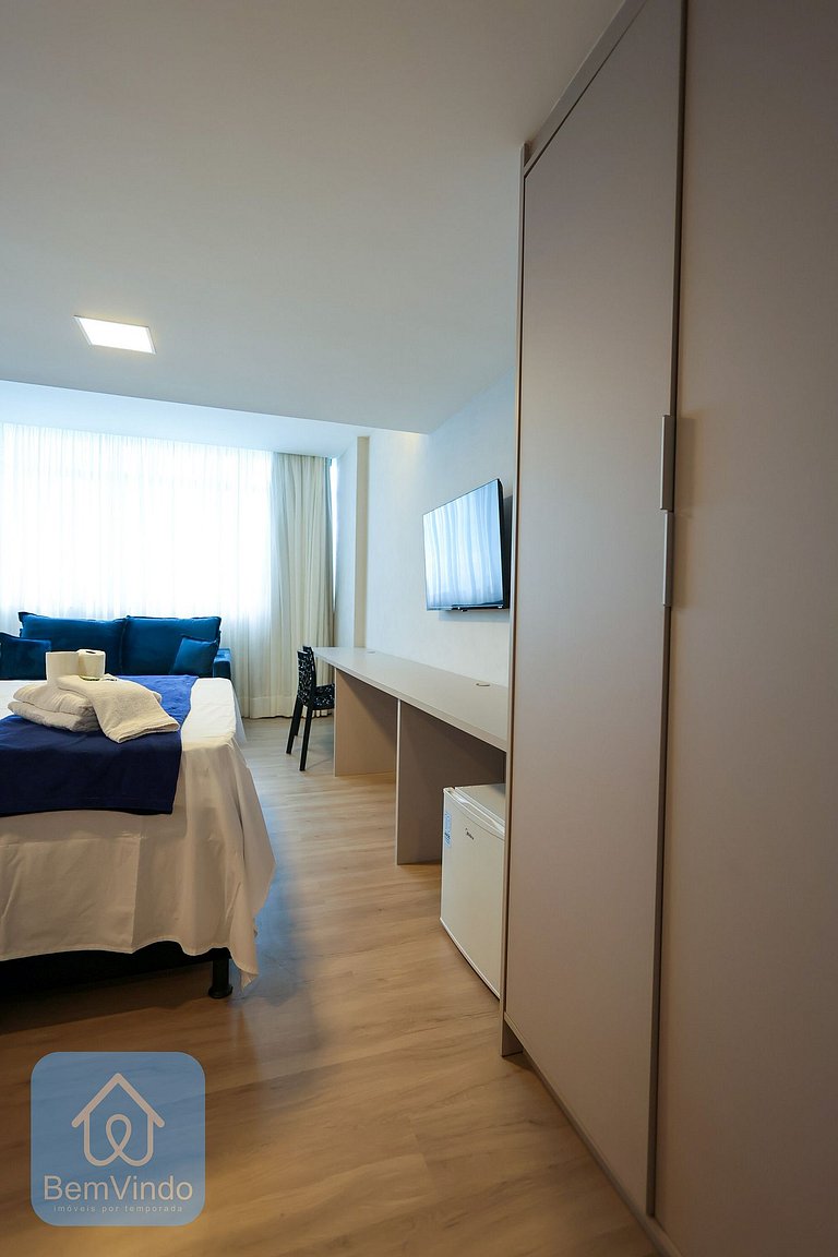 Apartamento com Linda vista da Baía