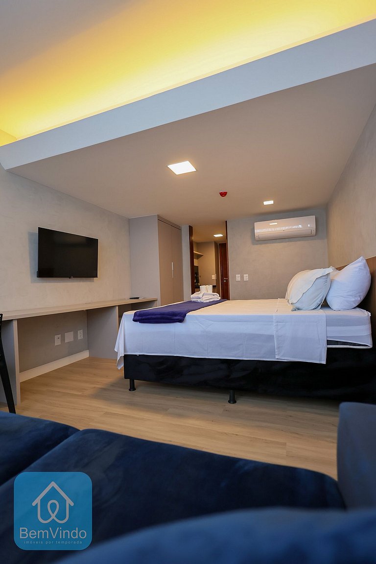 Apartamento com Linda vista da Baía