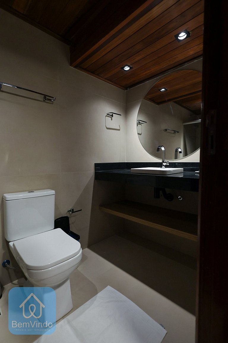 Apartamento com Linda vista da Baía