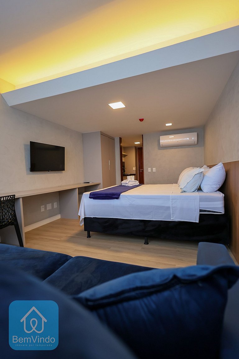 Apartamento com Linda vista da Baía