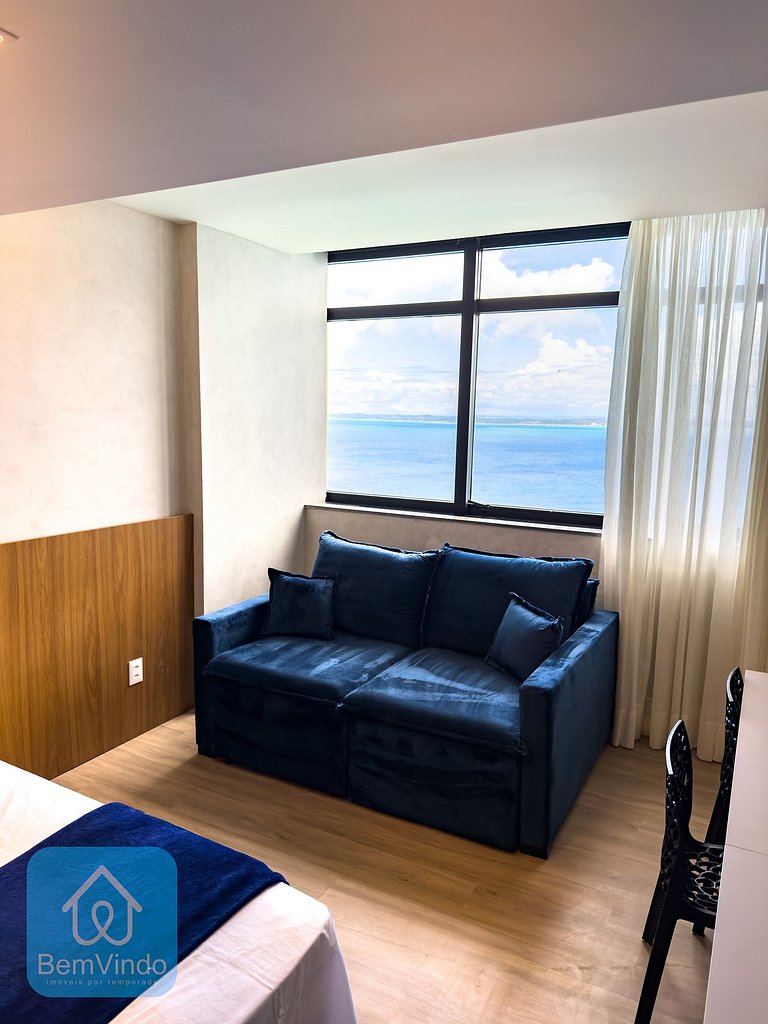 Apartamento com Linda vista da Baía