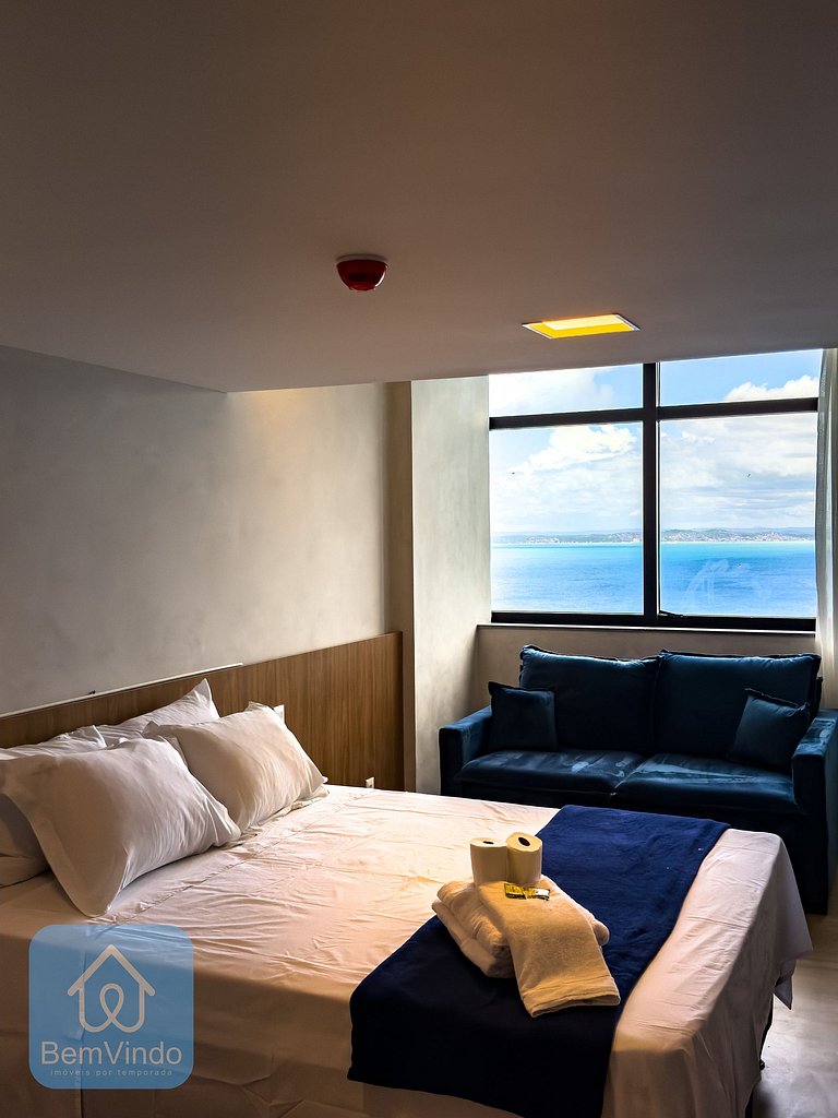 Apartamento com Linda vista da Baía
