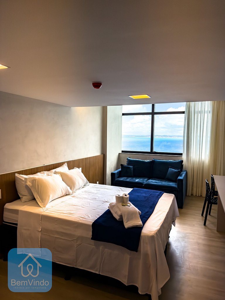 Apartamento com Linda vista da Baía
