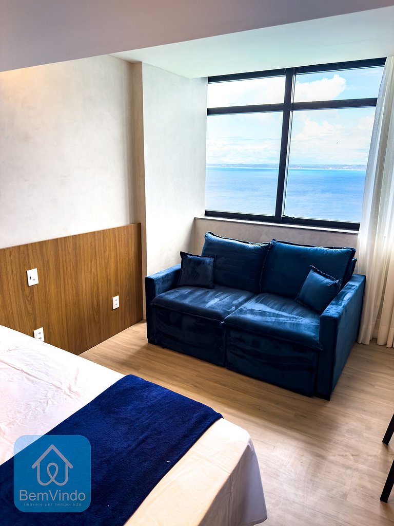 Apartamento com Linda vista da Baía