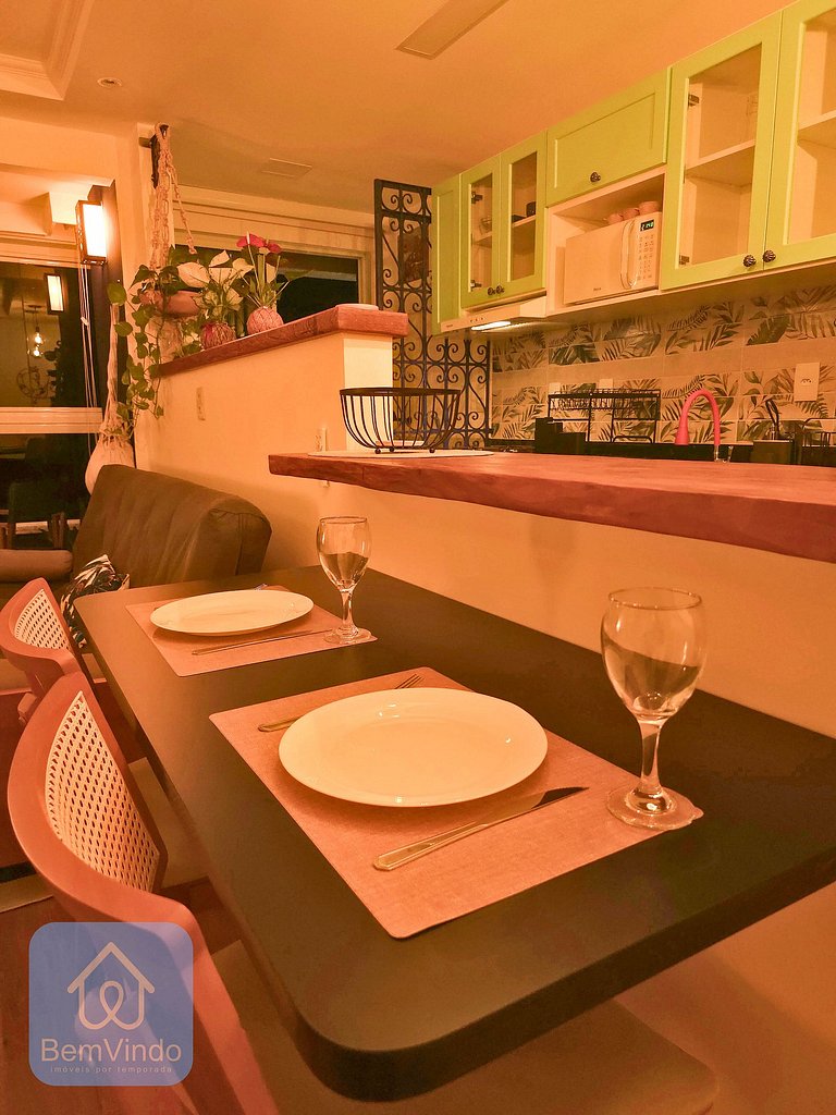 Apartamento Com Linda Vista Mar