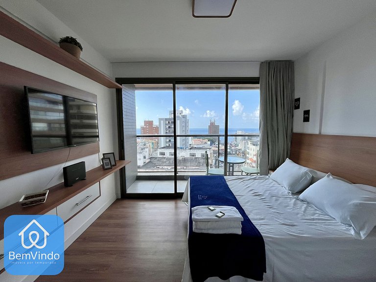 Apartamento Vista Mar Na Barra