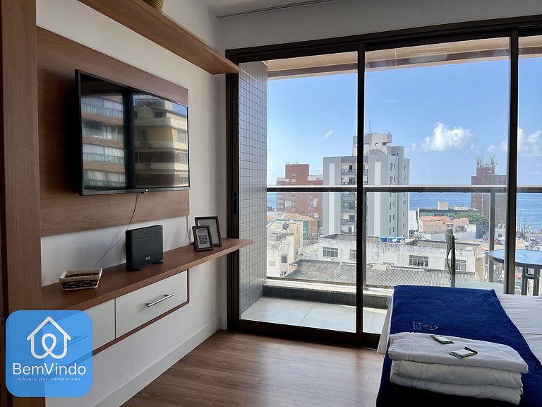 Apartamento Vista Mar Na Barra