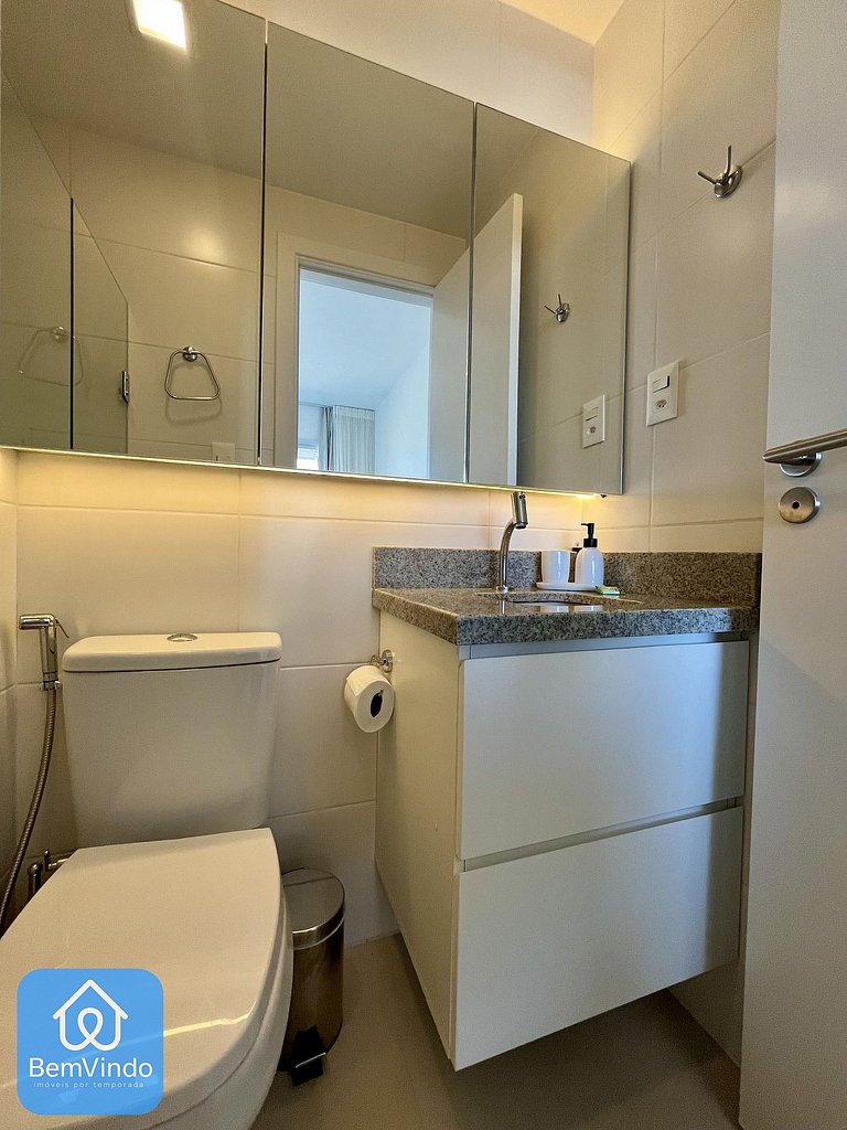 Estadia Perfeita: Apartamento Completo e Equipado