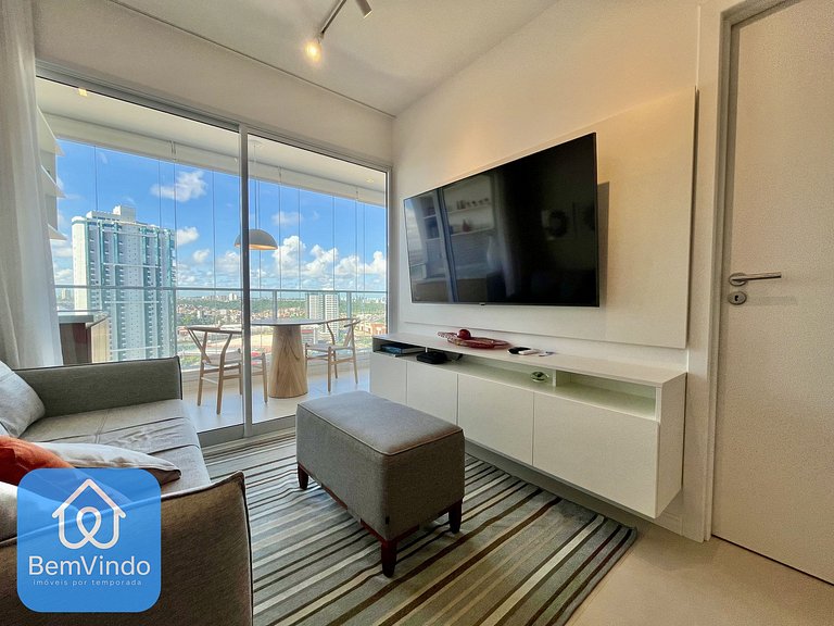 Estadia Perfeita: Apartamento Completo e Equipado