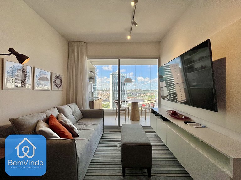 Estadia Perfeita: Apartamento Completo e Equipado