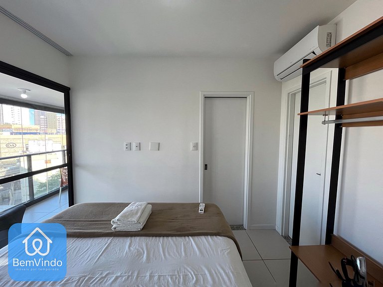 Apartamento Quarto e Sala Completo Na Barra