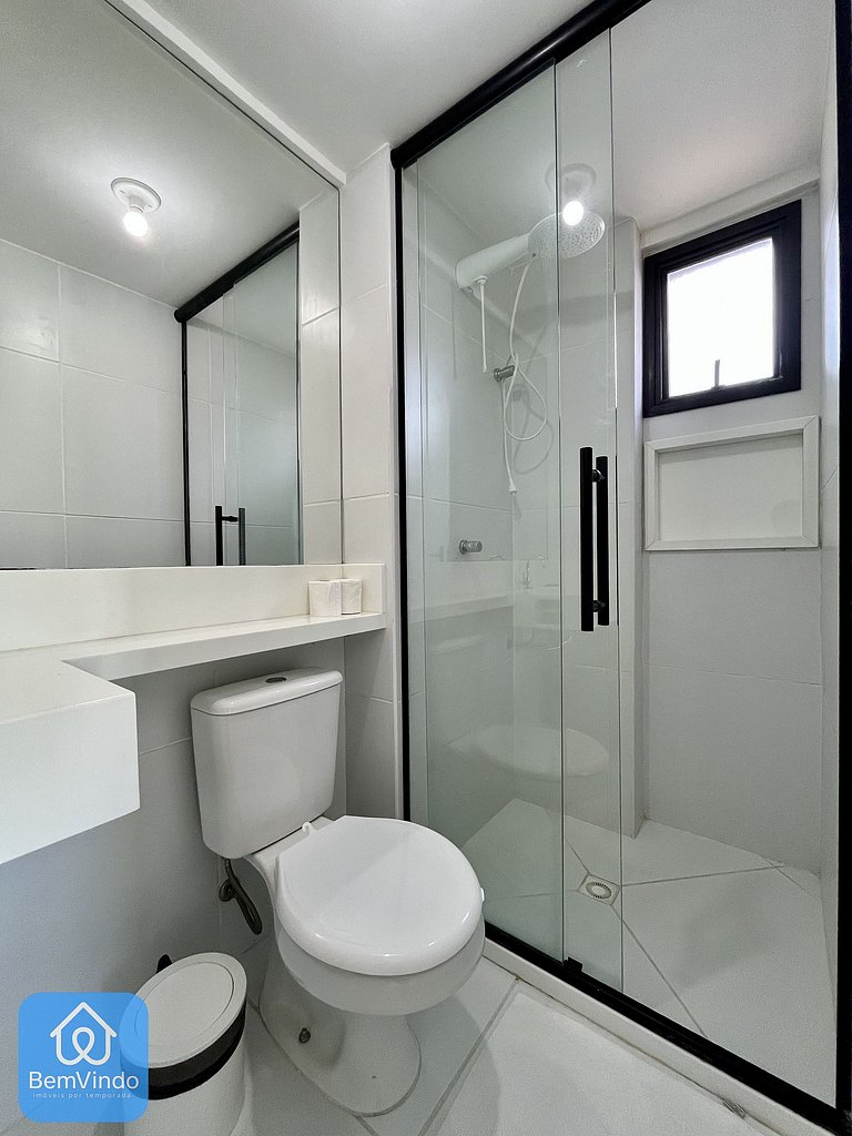 Apartamento Quarto e Sala Completo Na Barra