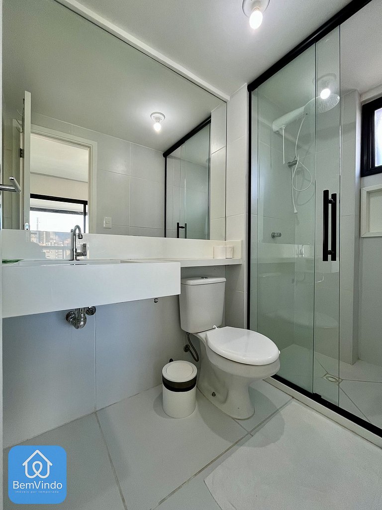 Apartamento Quarto e Sala Completo Na Barra