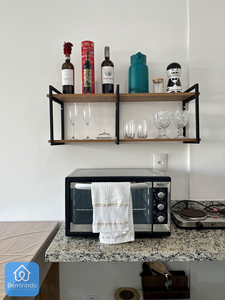 Apartamento Quarto e Sala Completo Na Barra