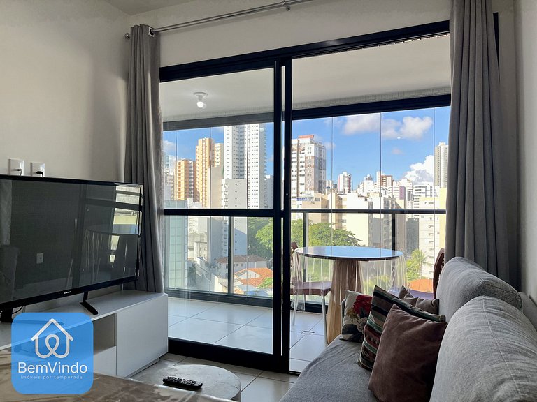 Apartamento Quarto e Sala Completo Na Barra