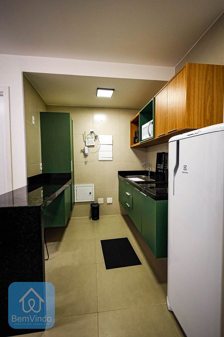 Quarto e Sala Aconchegante no Barra Conceito