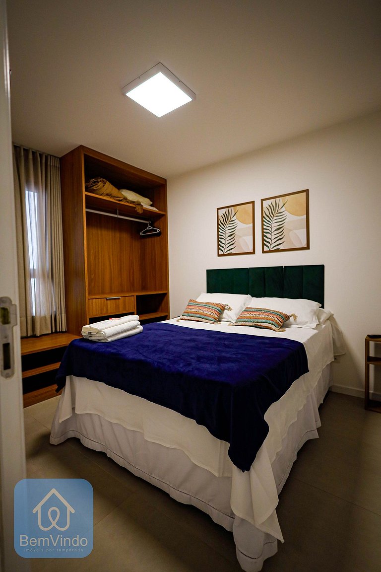 Quarto e Sala Aconchegante no Barra Conceito