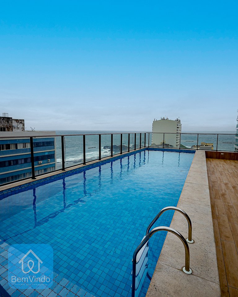 Apartamento Moderno e Equipado Na Barra