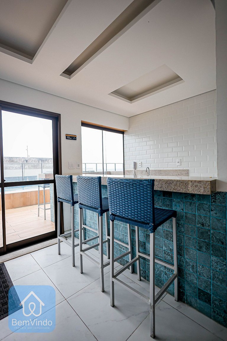 Apartamento Moderno e Equipado Na Barra