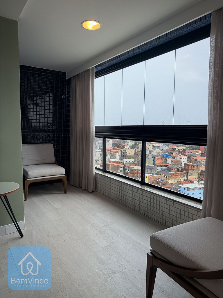 Apartamento 2/4 completo no Rio Vermelho