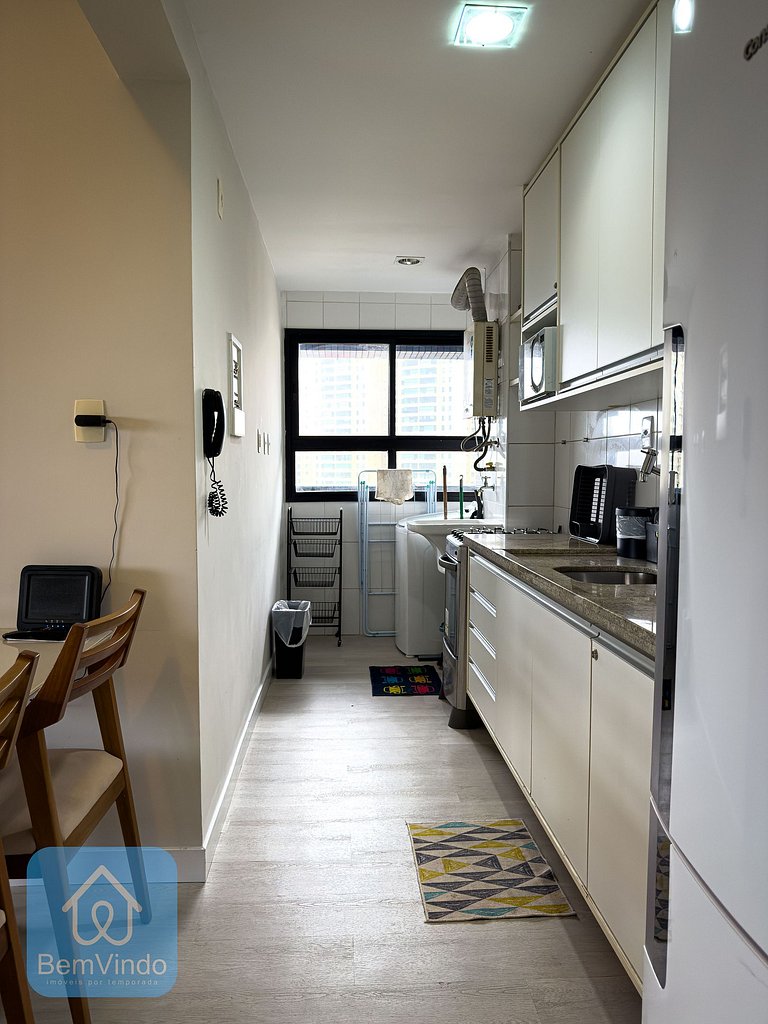 Apartamento 2/4 completo no Rio Vermelho