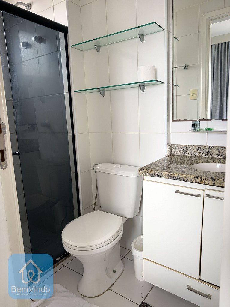 Apartamento 2/4 completo no Rio Vermelho