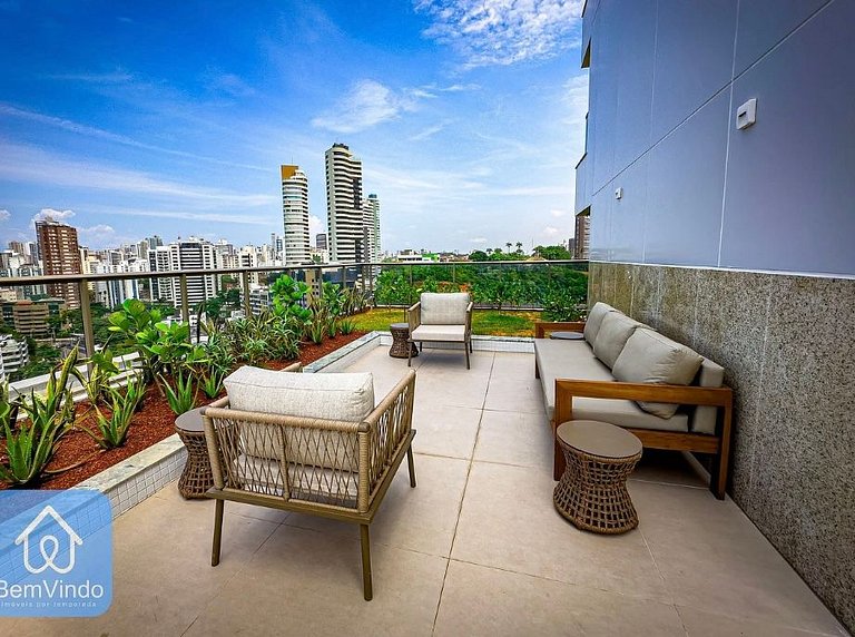 Apartamento Completo no Circuito Barra-Ondina