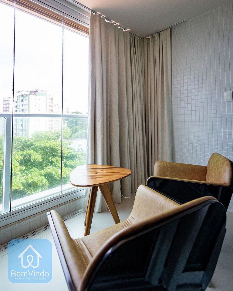 Apartamento de Luxo e Vista Mar na Barra
