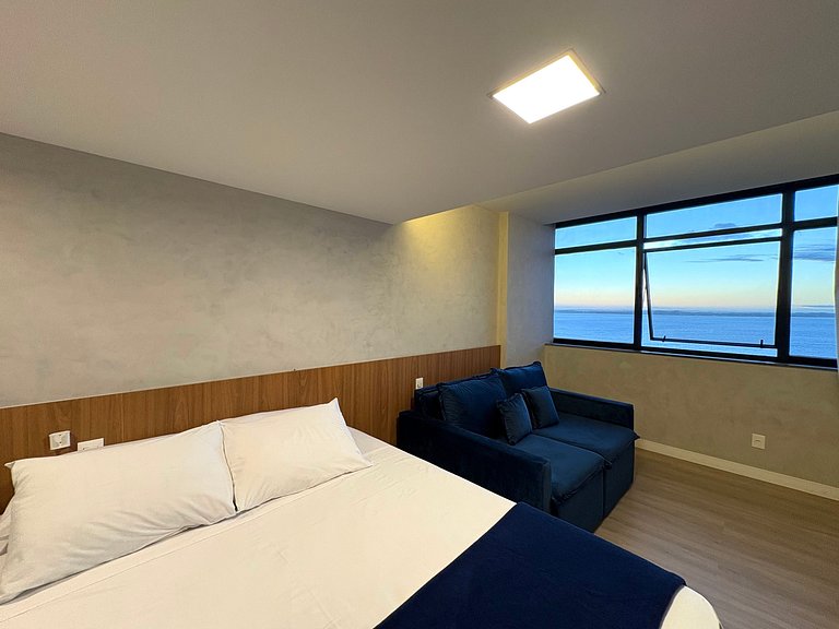 Apartamento com Linda vista da Baía