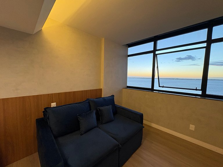 Apartamento com Linda vista da Baía