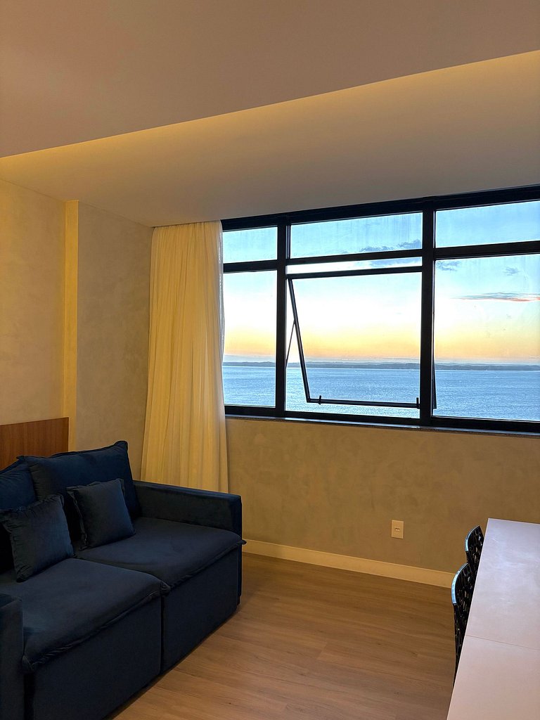 Apartamento com Linda vista da Baía